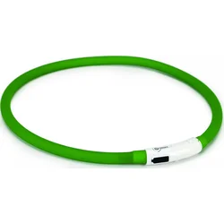 Beeztees Obojek Dogini silikonový s USB připojením zelený 70x1cm