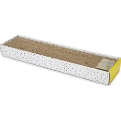 Beeztees Škrabadlo pro kočky kartonové PULA 47x12,5x4,5cm