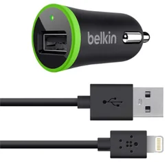 BELKIN Micro USB autonabíječka, 2.1A + Lightning
