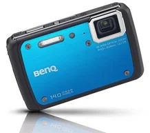 BENQ DSC LM100 14Mpix, 4x opt. zoom, 2.7”LCD modrý / vodě,prachu, nárazu odolný
