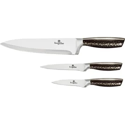 BerlingerHaus 3dílná sada nožů Carbon PRO Line BlackSmith