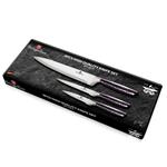 BerlingerHaus 3dílná sada nožů  Purple Eclipse Collection