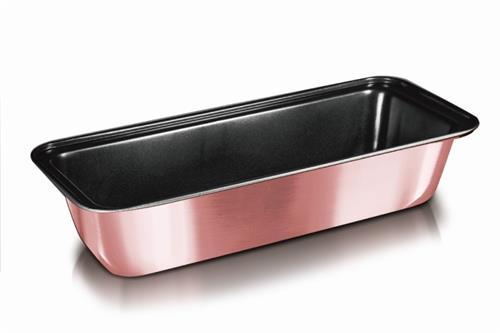 BerlingerHaus Bishop's Bread Mould I-Rose Edition, 33 x 14 x 7 cm