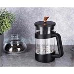 BerlingerHaus Čajová a kávová kanvica French Press 1000 ml Black Rose Collection
