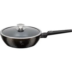 BerlingerHaus Hlboká panvica s titánovým povrchom a pokrievkou Primal Gloss Collection, 24 cm