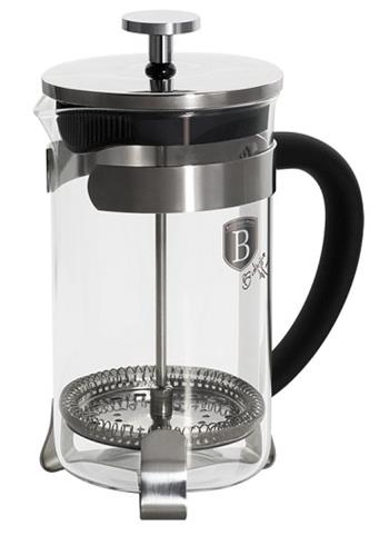BerlingerHaus Kanvica na čaj a kávu French Press čierna, 0,6 l