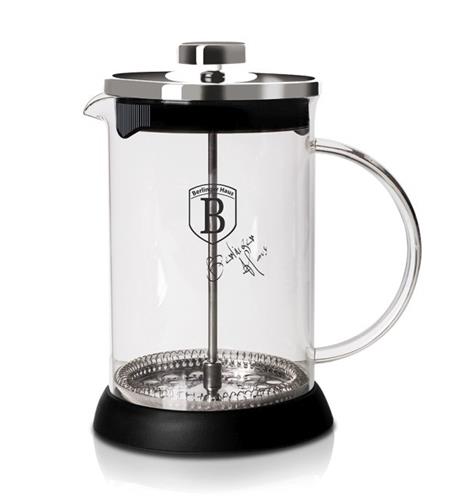 BerlingerHaus Kanvica na čaj a kávu french press z nehrdzavejúcej ocele, 0,8 l