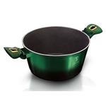 BerlingerHaus Kastrol s poklicí a titanovým povrchem Emerald Collection, 20 cm