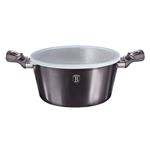 BerlingerHaus Kastról s pokrievkou s mramorovým povrchom Carbon PRO Line, 24 cm