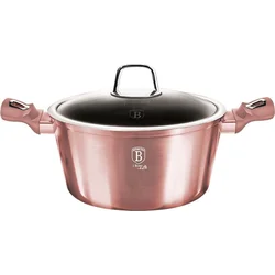 BerlingerHaus Kastról s titánovou pokrievkou I-Rose Edition, 28 cm
