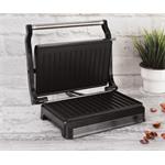 BerlingerHaus Kontaktní gril s nepřilnavým povrchem Black Silver Collection, 1500W