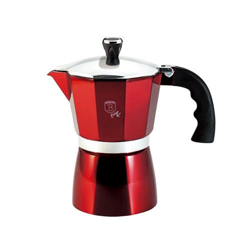 BerlingerHaus Konvice na espresso 9 šálků Burgundy Metallic Line