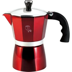 BerlingerHaus Konvice na espresso 9 šálků Burgundy Metallic Line