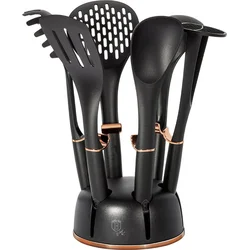 BerlingerHaus Kuchyňské náčiní ve stojanu sada 7 ks Black Rose Collection