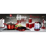 BerlingerHaus Kuchyňské náčiní ve stojanu sada 7 ks Burgundy Metallic Line