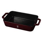 BerlingerHaus Liatinový pekáč so smaltovaným povrchom Burgundy Line, 37 x 21 cm