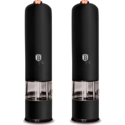 BerlingerHaus Mlýnek na pepř a sůl elektrický sada 2 ks Black Rose Collection 