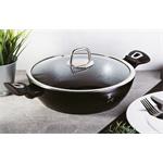 BerlingerHaus Nízký kastrol  a poklicí Black Silver Collection, 28 cm