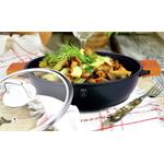 BerlingerHaus Okrúhly pekáč s mramorovým povrchom a vekom Granite Diamond Line, 32 cm