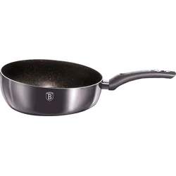 BerlingerHaus Pánev prohazovací s mramorovým povrchem Carbon PRO Line, 26 cm
