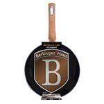 BerlingerHaus Pánev prohazovací s mramorovým povrchem  Rosegold Metallic Line, 26 cm