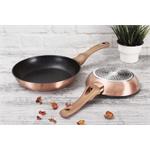 BerlingerHaus Pánev s mramorovým povrchem Rosegold Metallic Line, 24 cm