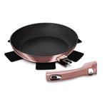BerlingerHaus Pánev s odnímatelnou rukojetí I-Rose Edition, 28 cm