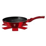 BerlingerHaus Pánev WOK Burgundy Metallic Line, 30 cm