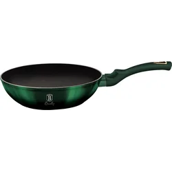 BerlingerHaus Pánev WOK s titanovým povrchem Emerald Collection, 28 cm