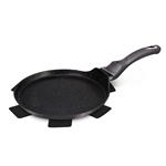 BerlingerHaus Panvica na palacinky s mramorovým povrchom Carbon PRO Line, 25 cm
