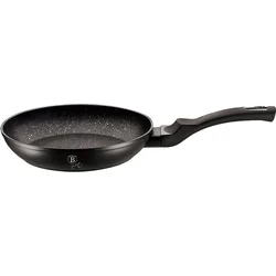 BerlingerHaus Panvica s mramorovým povrchom Black Silver Collection, 28 cm