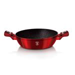 BerlingerHaus Pekáč kulatý a poklicí  Burgundy Metallic Line, 24 cm