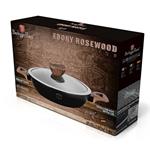 BerlingerHaus Pekáč kulatý s poklicí EBONY Line Rosewood, 28 cm