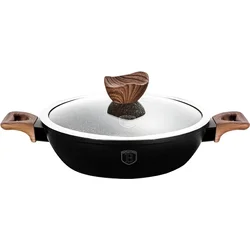 BerlingerHaus Pekáč kulatý s poklicí EBONY Line Rosewood, 28 cm