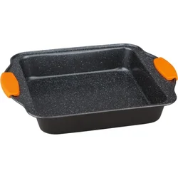 BerlingerHaus Plech hluboký silikonové rukojeti  27 x 22 x 5 cm Granit Diamond Line
