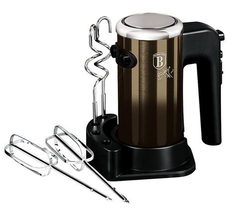 BerlingerHaus Ručný šľahač v stojane Shiny Black Collection, 300W