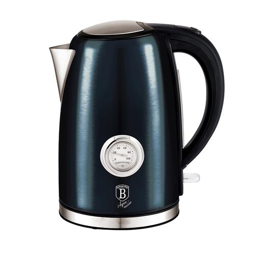 BerlingerHaus Rýchlovarná kanvica s termostatom Aquamarine Metallic Line, 1,7 l