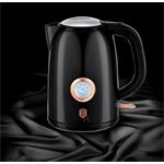 BerlingerHaus Rýchlovarná kanvica s termostatom Black Rose Collection, 1,7 l