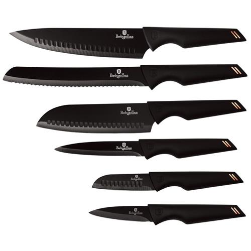 BerlingerHaus Sada nožov 6 ks Black Rose Collection