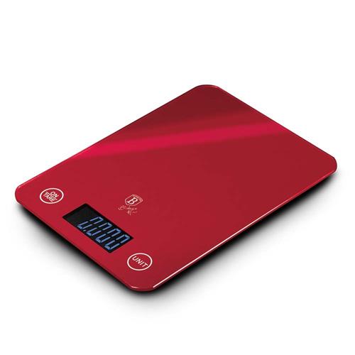 BerlingerHaus Váha kuchyňská digitální 5 kg Burgundy Metallic Line