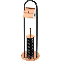 BerlingerHaus WC súprava z nerezovej ocele Black Rose Collection, 80 cm