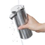 Bezdotykový dávkovač mydla Simplehuman, 266 ml, brúsená nehrdzavejúca oceľ, dobíjací