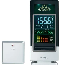Bezdrátová meteostanice s barevným displejem Techno Line WS 6502