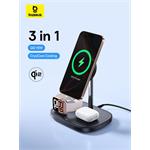 Bezdrátová nabíječka 3v1 Baseus EnerFill FS41 22,5W černá