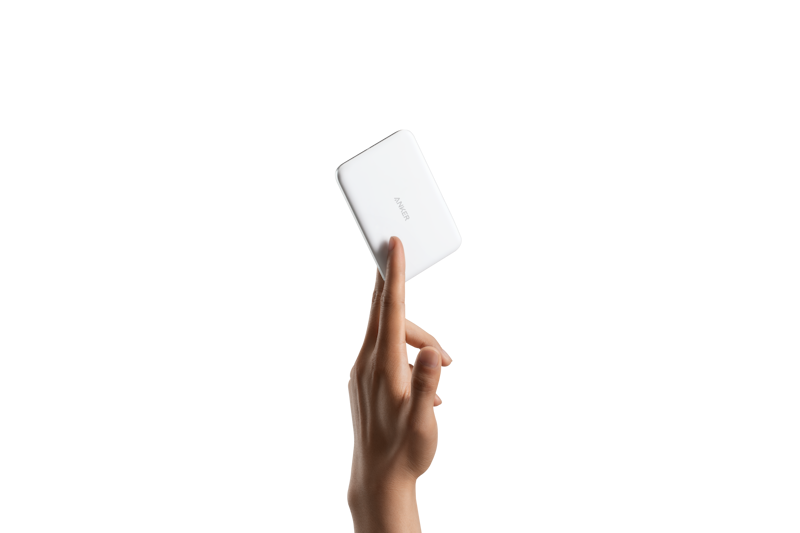 Bezdrátová powerbanka Anker Nano 5000mAh, 20W bílá