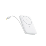 Bezdrátová powerbanka Baseus PicoGo Qi2 10000mAh, 27W, s kabelem USB-C bílá