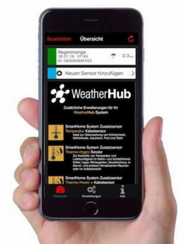 Bezdrátový monitor klimatu WEATHERHUB - startovní balíček č. 4