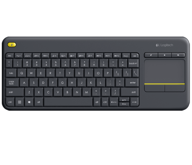 Bezdrôtová dotyková klávesnica Logitech K400 Plus - SK/SK