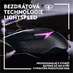 Bezdrôtová herná myš Logitech G502 X PLUS RGB, čierna