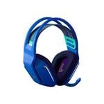 Bezdrôtová herná náhlavná súprava Logitech G733 LIGHTSPEED RGB BLUE